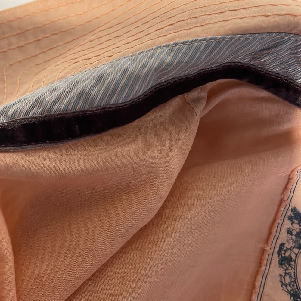 TROVATA Cotton Long-Sleeve Button-Down Blouse - Picture 5 of 6